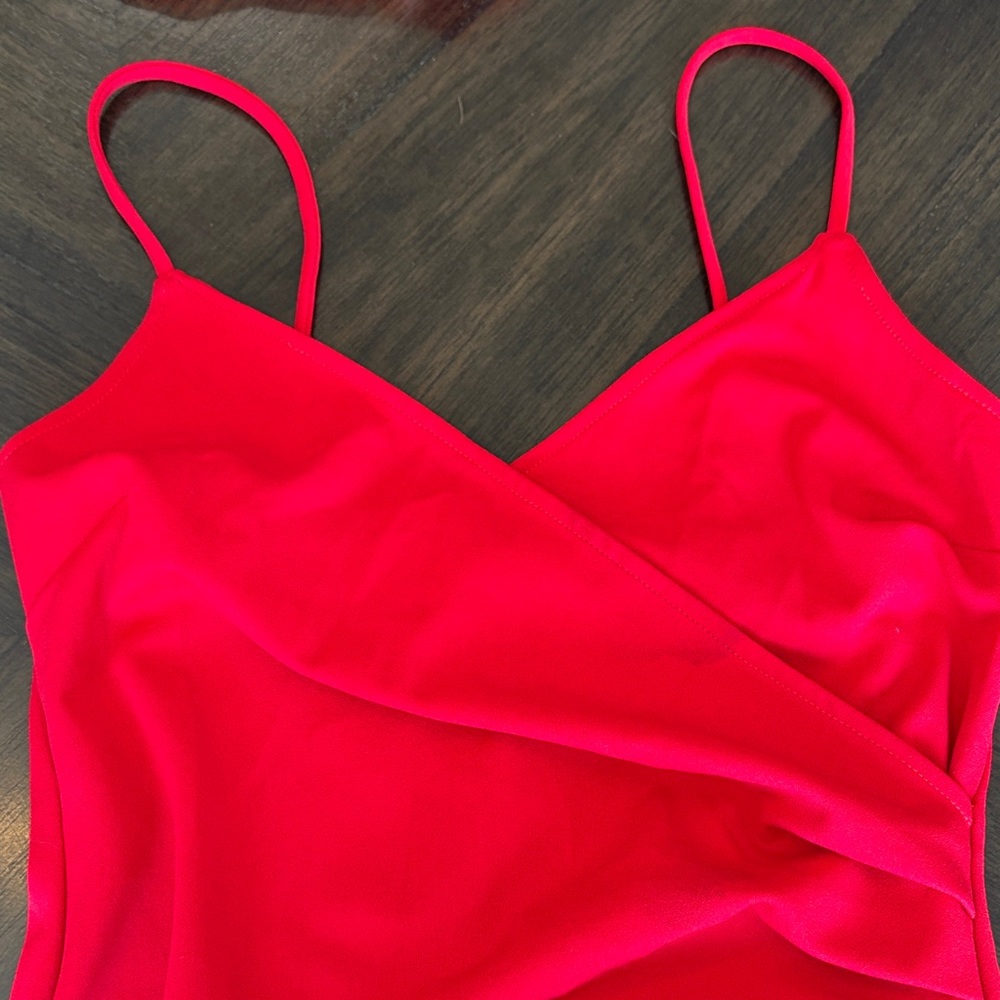Windsor Red Midi Dress